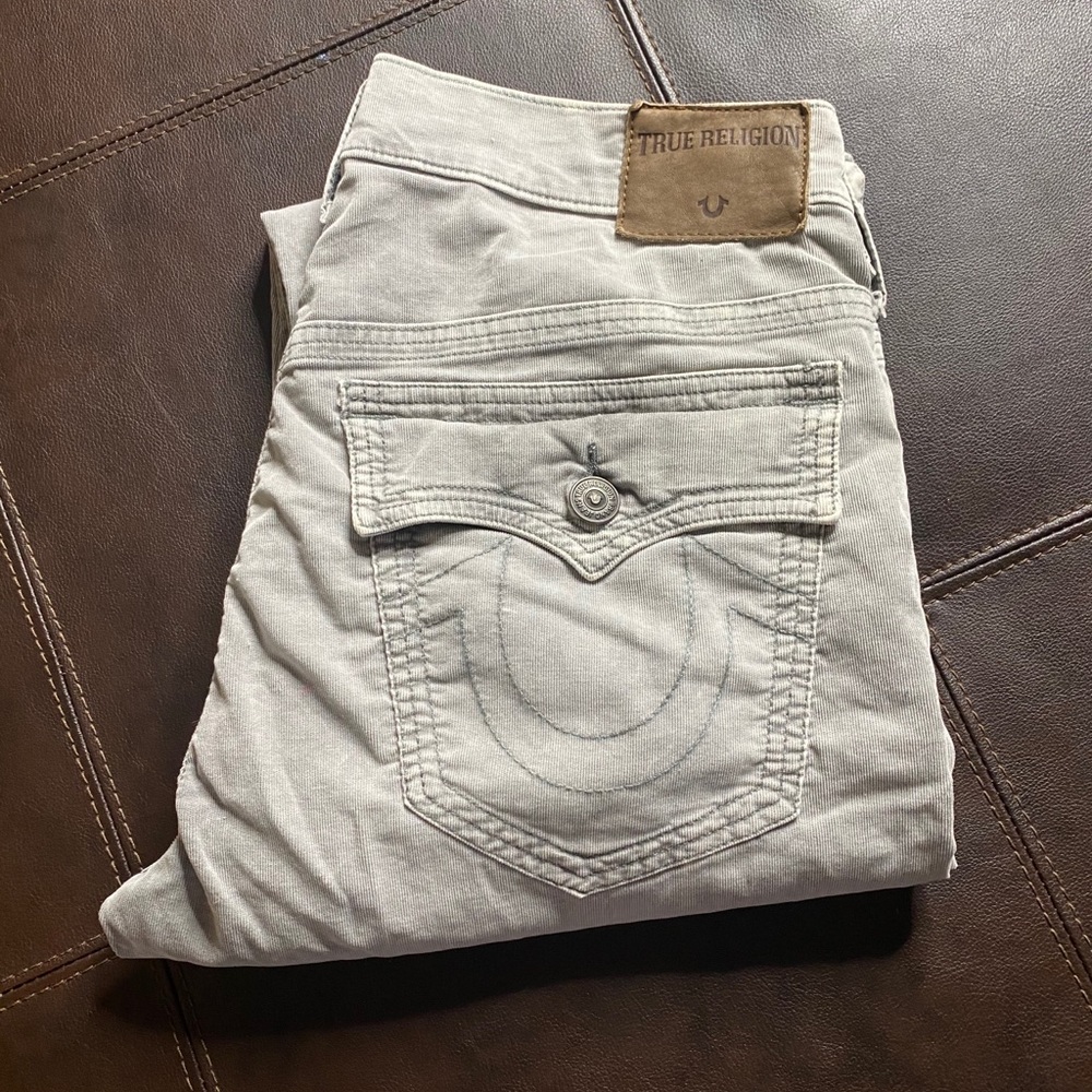 Corduroy True Religion Pants